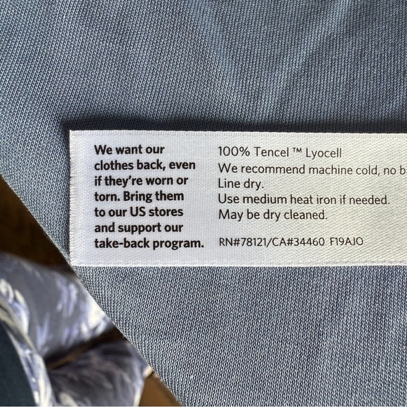 Eileen Fisher Soft blue Dress NWOT - Picture 3 of 5